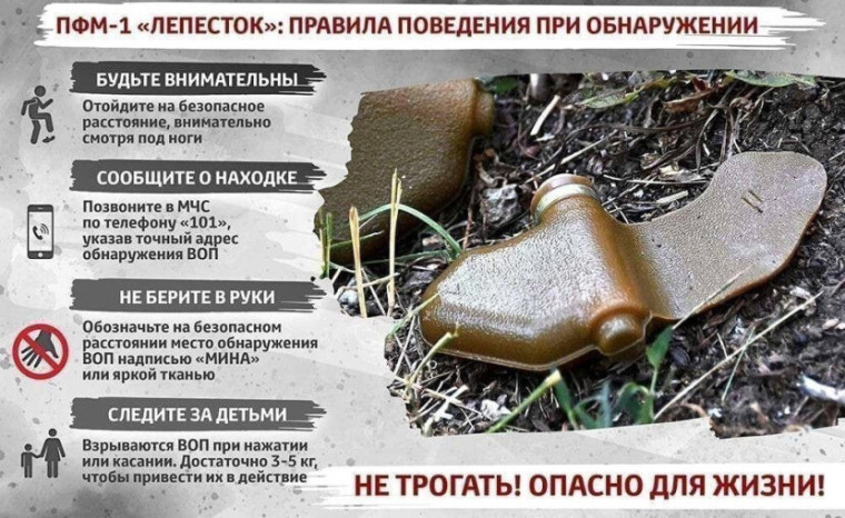 Минная опасность.